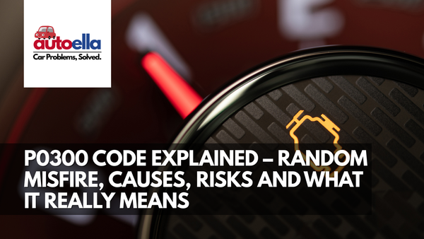 P0300 CODE EXPLAINED – RANDOM MISFIRE, CAUSES, RISKS AND WHAT IT REALLY MEANS